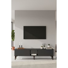Ceneyra TSA1599A - Aplos TSA150 Tv Stand, Tv Sehpası, Tv Ünitesi 150CM Antrasit