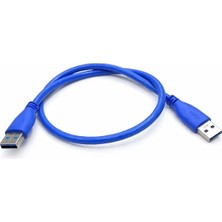 EGTech USB 3.0 Erkek Erkek Kablo USB Iki Ucu Erkek Kablo 50 cm