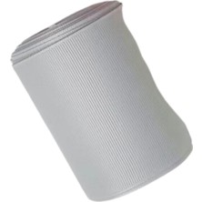 Popüler Sepet Grogren Kurdele 1 cm 10 Metre Açık Gri