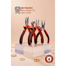 Creatividad Solutions 4'lü Profesyonel Takı Tasarım & Hobi Pense Seti (Hassas Işçilik Kiti) 722853
