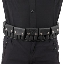 Halbart Suni Deri 30 Lu Siyah Kapaklı Fişeklik