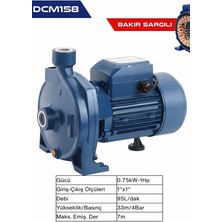 Optivex 1 Hp Bakır Sargı Su Pompası