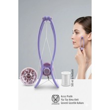 Creatividad Solutions Acısız Pratik Yüz Tüy Alma Aleti & 500 Metre Yedek Ipli Epilasyon Yayı Pürüzsüz Dokunuş 722741