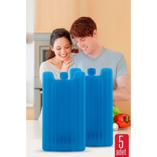 Creatividad Solutions Buz Aküsü Buz Kasedi Soğutucu Kasedi Piknik Kamp Buz Aküsü 5'li 718597