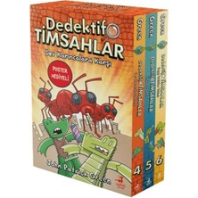 Hatıra Kutusu Dedektif Timsahlar 3 Kitaplık Kutulu Set (4-5-6)