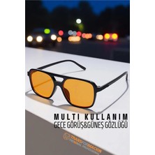 Creatividad Solutions Gece Sürüş Görüş Parlama Önleyici Gece Gözlüğü Sis Far Işık Önleyici Anti-Fog Gözlük 721896