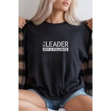 Velmora Fashion Unisex Oversize 24/1 Penye Dtf Baskılı Tişört - DTF277