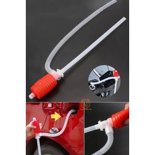 Creatividad Solutions Benzin Yağ Mazot Sıvı Yakıt Pompası Yarı Manual Taşınabilir Araç Manuel El Sifon Po