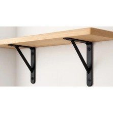 Ferforje Dekoratif Raf Altı Raf Ayağı Bakır 110 x 155 mm