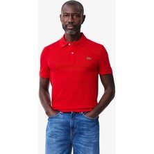  collection lacoste normal kesim pima pamuklu polo tişört