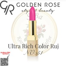 Golden Rose Ultra Rich Color Ruj No:51