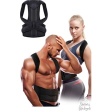 Allians Dik Duruş Korsesi Erkek ve Bayan Için, Günlük ve Spor Kullanımına Uygun