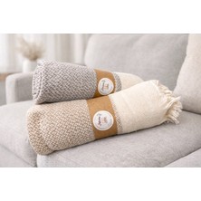 Aşkana Çok Amaçlı Koltuk Örtüsü 170X210 cm %100 Pamuk Koton Pike Çekyat Örtüsü Koltuk Şalı Tv Battaniyesi Türkiye Üretim