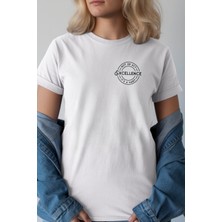 Velmora Fashion Unisex Oversize 24/1 Penye Dtf Baskılı Tişört - DTF235