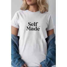 Velmora Fashion Unisex Oversize 24/1 Penye Dtf Baskılı Tişört - DTF259