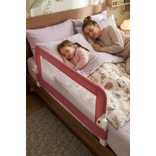 Wellgro Littles 110*48 cm Pembe Yatak Bariyeri, Çocuk Yatak Korkuluğu