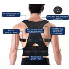 Allians Manyetik Dik Duruş Korsesi, Sırt Destekleyici ve Konforlu Tasarım