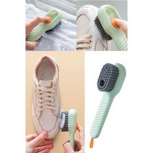 Privo Çok Amaçlı Deterjan Hazneli Pratik El Temizlik Fırçası Ayakkabı Bot Lavabo Yıkama Fırçası