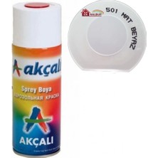 Bucuks Mey Ithalat® Akçalı Sprey Boya 400 ml 501 Mat Beyaz