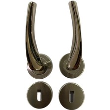 Bucuks Mey Ithalat® Sofuoğlu Rozet Lerzan Nikel Saten Oda Kapı Kolu