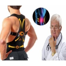 Allians Dik Durma Bel Korsesi, Sırt Destekli, Eğrilik Önleyici, Rahat ve Şık Tasarım