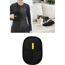 Privo Statik Çift Taraflı Tüy Toplama Eldiveni Kedi Köpek Koltuk Halı Giysi Temizleme