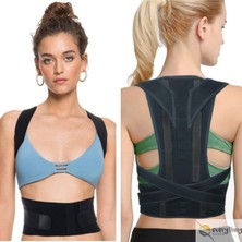 Allians Unisex Dik Duruş Korsesi, Sırt Desteği ve Kamburluk Kontrolü