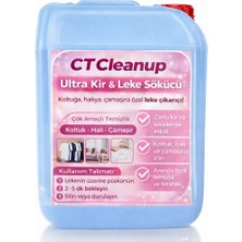 Cleanup Leke Sökücü C-81 & Koltuk&halı& Çamaşır Kir ve Leke Sökücü 4LT