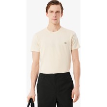  collection lacoste pamuklu pima tişört