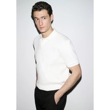 Mavi Ekru Polo Tişört 0613126-70057