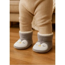 Minissa Baby Kids Çocuk Panduf, Bebek Ev Botu  Desenli Sevimli Nakışlı Patik