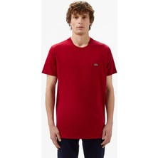  collection lacoste pamuklu pima tişört
