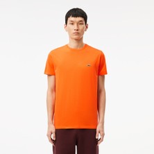  collection lacoste pamuklu pima tişört