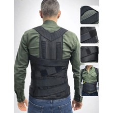 Allians Ayarlanabilir Bel ve Sırt Destekli Postür Korse, Konforlu ve Güçlü Beden