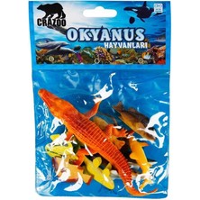 Bucuks Mey Ithalat® Okyanus Hayvanları Poşetli Hayvan Oyun Seti