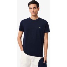  collection lacoste pamuklu pima tişört