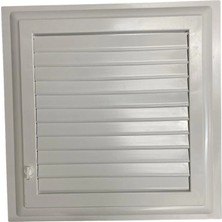 Bucuks Mey Ithalat® Plastik Menfez 60X60 Beyaz Banyo Wc Havalandırma