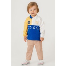 Kidex’s Baby Erkek Bebek Pamuklu Polo Takım Pantolon Üst Ikili Takım Düğün Doğum Günü Nişan Nikah Bayram