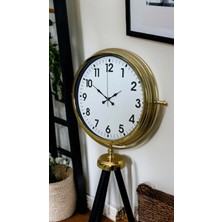 Bucuks Mey Ithalat® Gold Klasik Tripod Ayaklı Saat