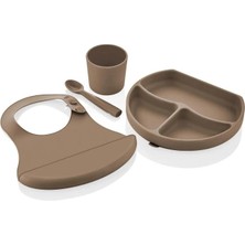 Bucuks Mey Ithalat®  silikon Beslenme Seti 728 Latte