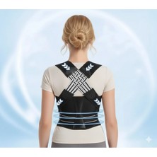 Allians Ayarlanabilir Medikal Duruş Korsesi, Kamburluk Önleyici, Rahat ve Destekleyici