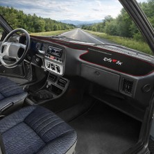 Ulus Tekstil Tofaş Şahin Doğan Kartal - ( Yüksek ) Torpido Koruma Halısı - Nakış Işlemeli Kumaş Kaplama