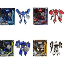 Bucuks Mey Ithalat® S00005039 Robot Transformer Polis Set 3R.2A.