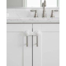 Bucuks Mey Ithalat® 4 Adet Dolap ve Çekmece Emniyet Kilidi Çift Taraflı Bantlı Güvenli Tasarım