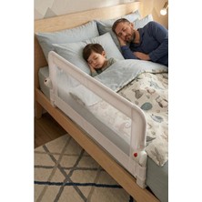 Wellgro Littles 110*48 cm Beyaz Yatak Bariyeri, Çocuk Yatak Korkuluğu