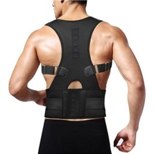 Allians Dik Duruş Korsesi, Bel ve Sırt Destekli, Kamburluk Önleyici, Siyah