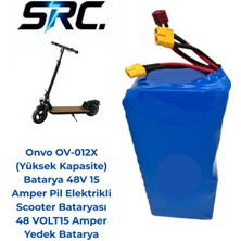 Src Onvo OV-12X 48 V 15 A Yüksek Kapasite Lityum Pil Batarya Yedek Batarya