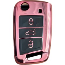 Autohan Keys Lüks Nano Anahtar Koruma Kılıfı Volkswagen Golf 7, Golf 7.5, Tiguan, Polo, T-Roc, T-Cross Için