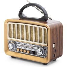 Bluetooth Nostaljik Hoparlör Fm 18 x 8.4 x 13.8 cm NS6651BT