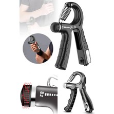 Privo Ayarlanabilir Sayaçlı El Yayı 5-60 kg Bilek Kas Güçlendirme Egzersiz Damar Çıkartıcı Fitness Aleti